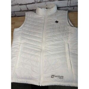 Venture Heat Women's Puffer Vest White Small Worn Once Warm